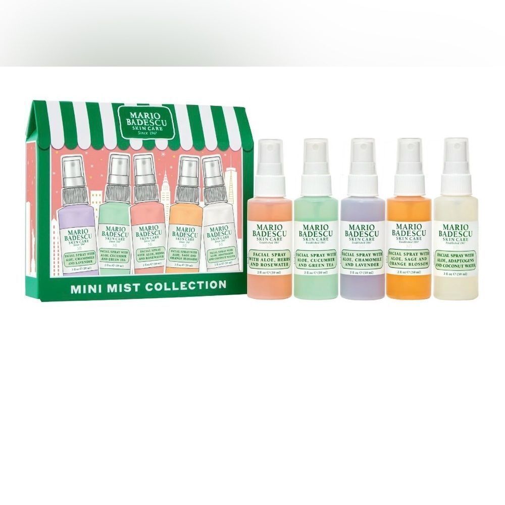 Set of 5 Mario Badescu Facial Sprays with Aloe 
FIVE DIFFERENT FRAGRANCES - Picture 3 of 6